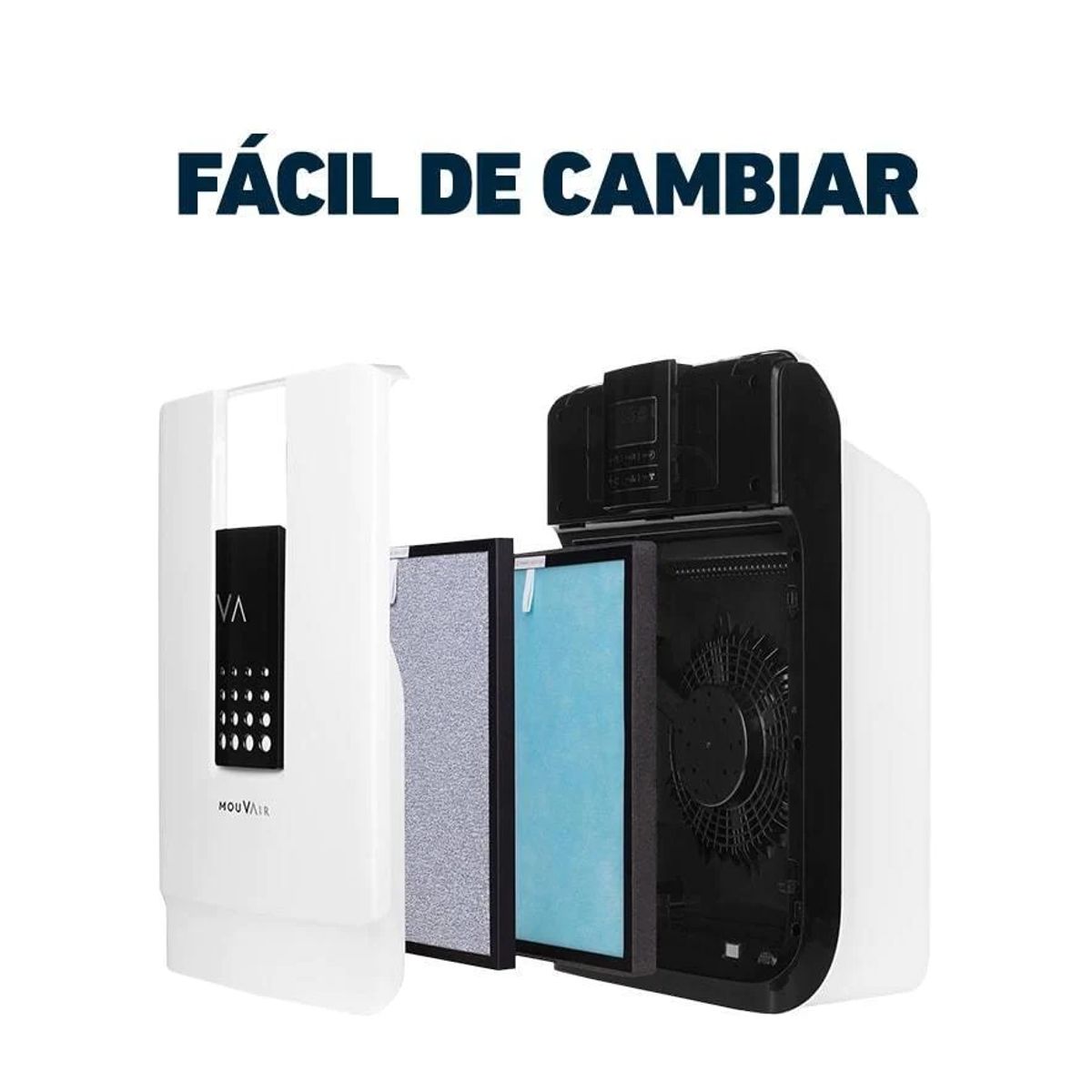 MOUVAIR - Filtros de Reemplazo Mouvair Zen HEPA H13 Grado médico