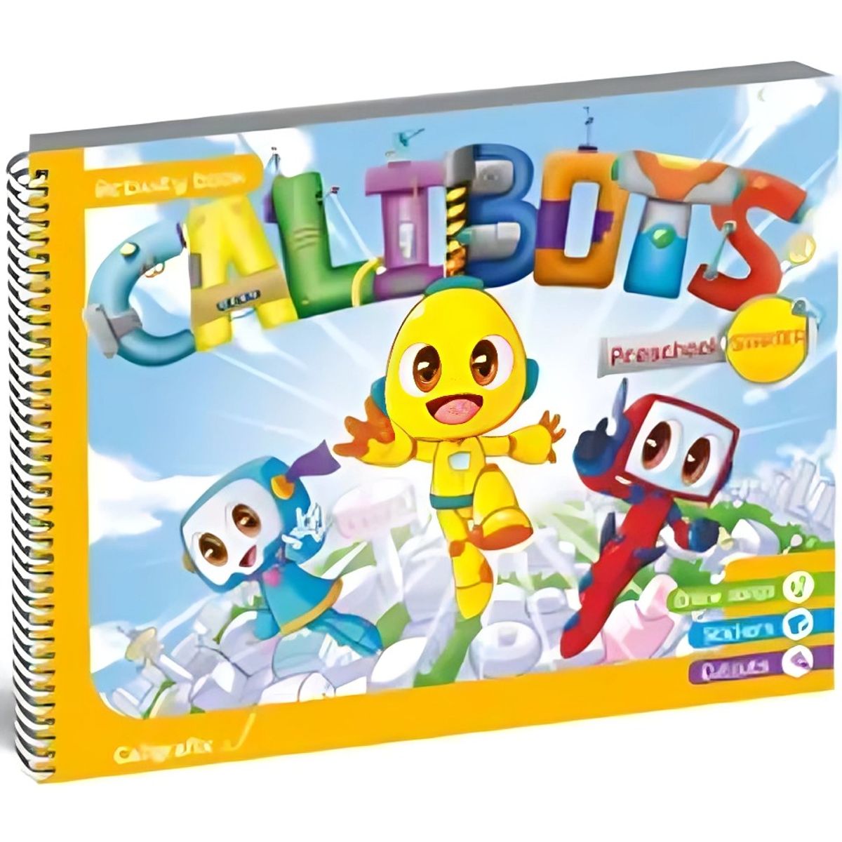TOP10BOOKS - TEXTO Calibots Preschool Starter - Realidad Aumentada - Editorial Caligrafix