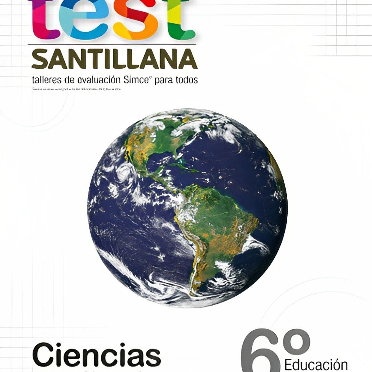 TOP10BOOKS - LIBRO Test 6 Básico Ciencias Naturales - Santillana