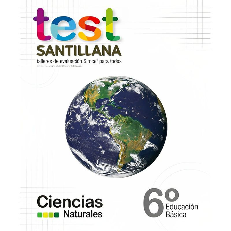 TOP10BOOKS - TEXTO TEST 6 BÁSICO CIENCIAS NATURALES / SANTILLANA / SANTILLANA
