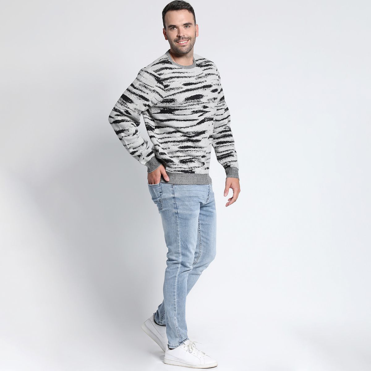 POTROS - SWEATER JACQUARD POTROS