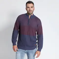 POTROS - SWEATER RAYAS BICOLOR