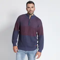 POTROS - SWEATER RAYAS BICOLOR