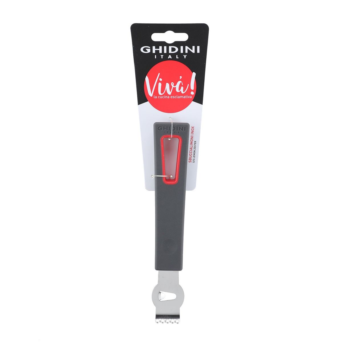 GHIDINI - Rallador Cascara  Limon Acero Inox  Viva