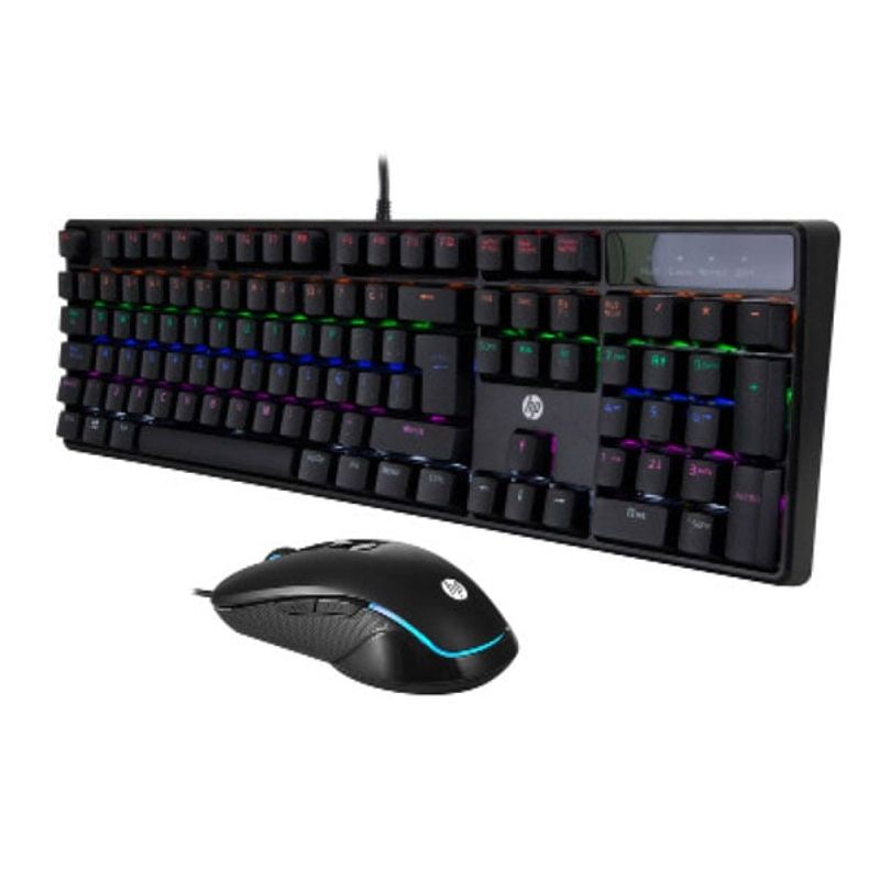 HP - Kit Combo Teclado Mecánico Mouse Gamer HP GM200 Rgb HP