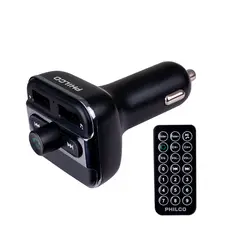 PHILCO - Transmisor Bluetooth Puerto USB FM SD