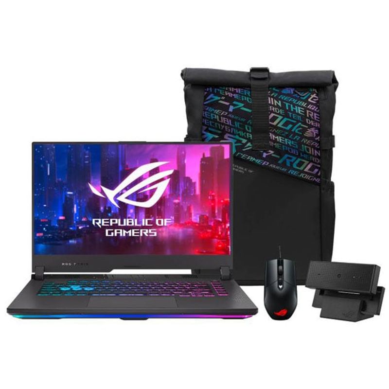ASUS - Notebook Asus ROG Strix HQ064W R9 16GB RAM 1TB SSD RTX3070ti