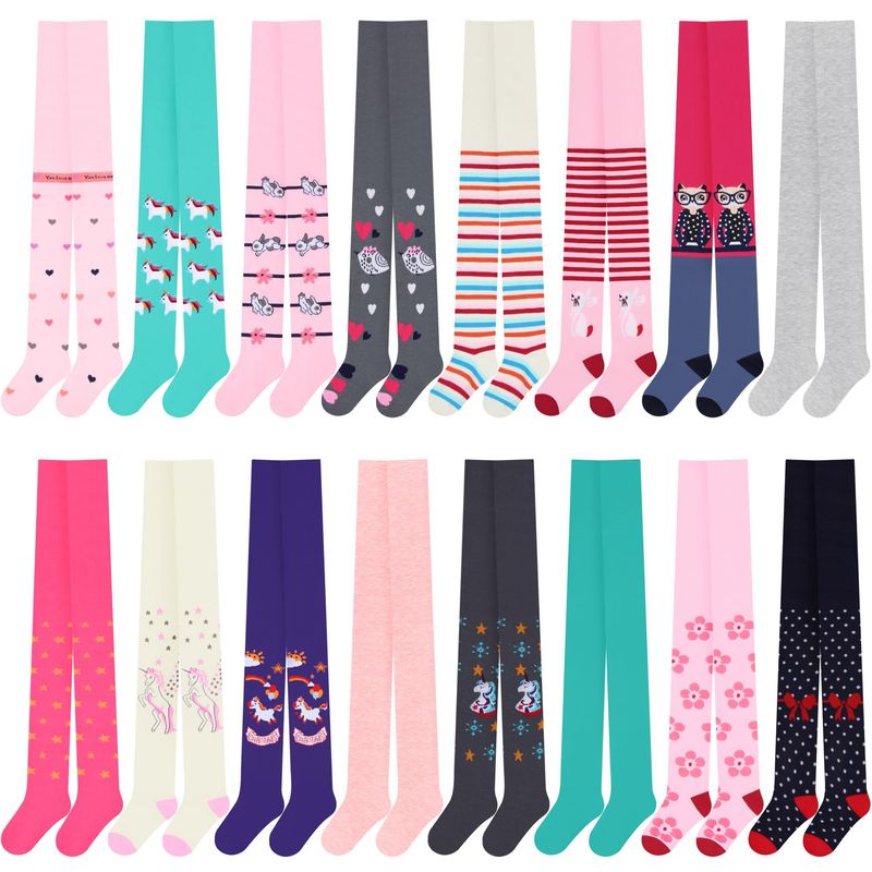 EVERSO - Pack 6 Pantys De Niña Algodón Con Lisas