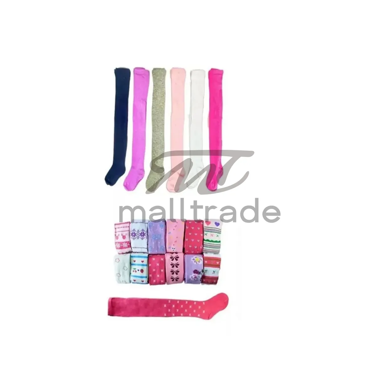 EVERSO - Pack 6 Pantys De Niña Algodón Con Lisas.