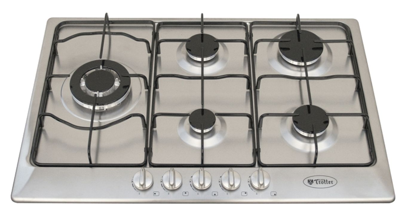ALBIN TROTTER Encimera Gas Licuado Exclusive 75 FFD 5 Platos