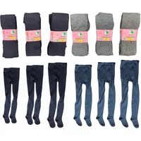 Pack 6 Pantys De Niño Algodón Con Lisas.