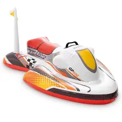 INTEX - Flotador Inflable Diseño Moto de Agua 117x77 Cm Wave Rider