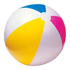 INTEX - Pelota Inflable Colores Brillantes 61 Cm Glossy Panel Ball
