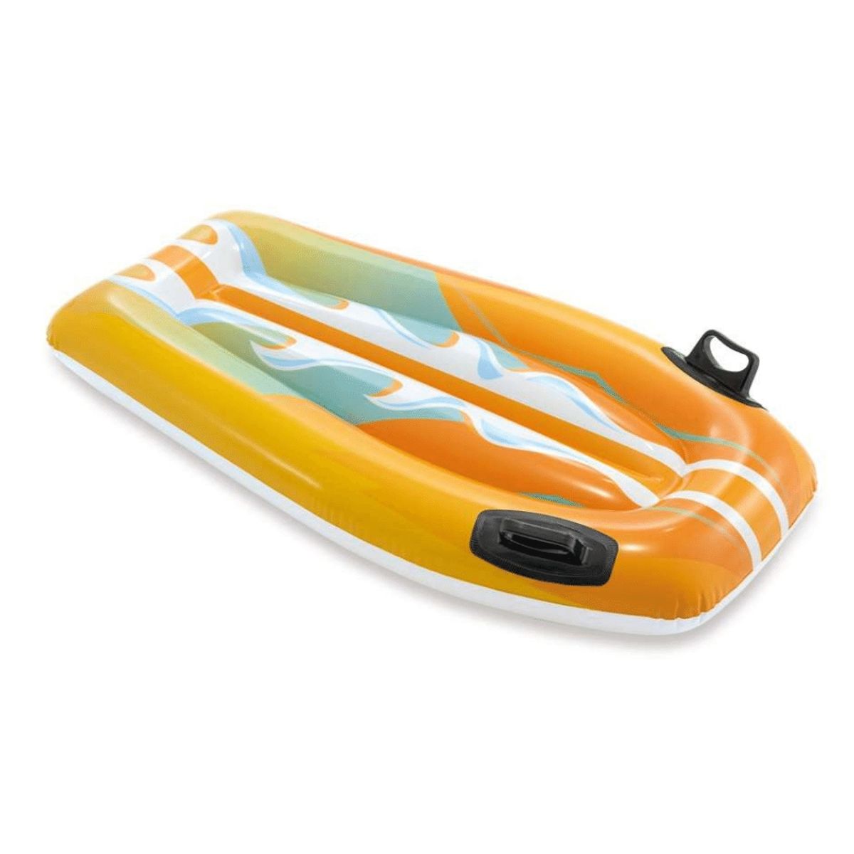 INTEX - Flotador Inflable Mat Tabla De Body 112x62 Cm Joy Riders Naranja