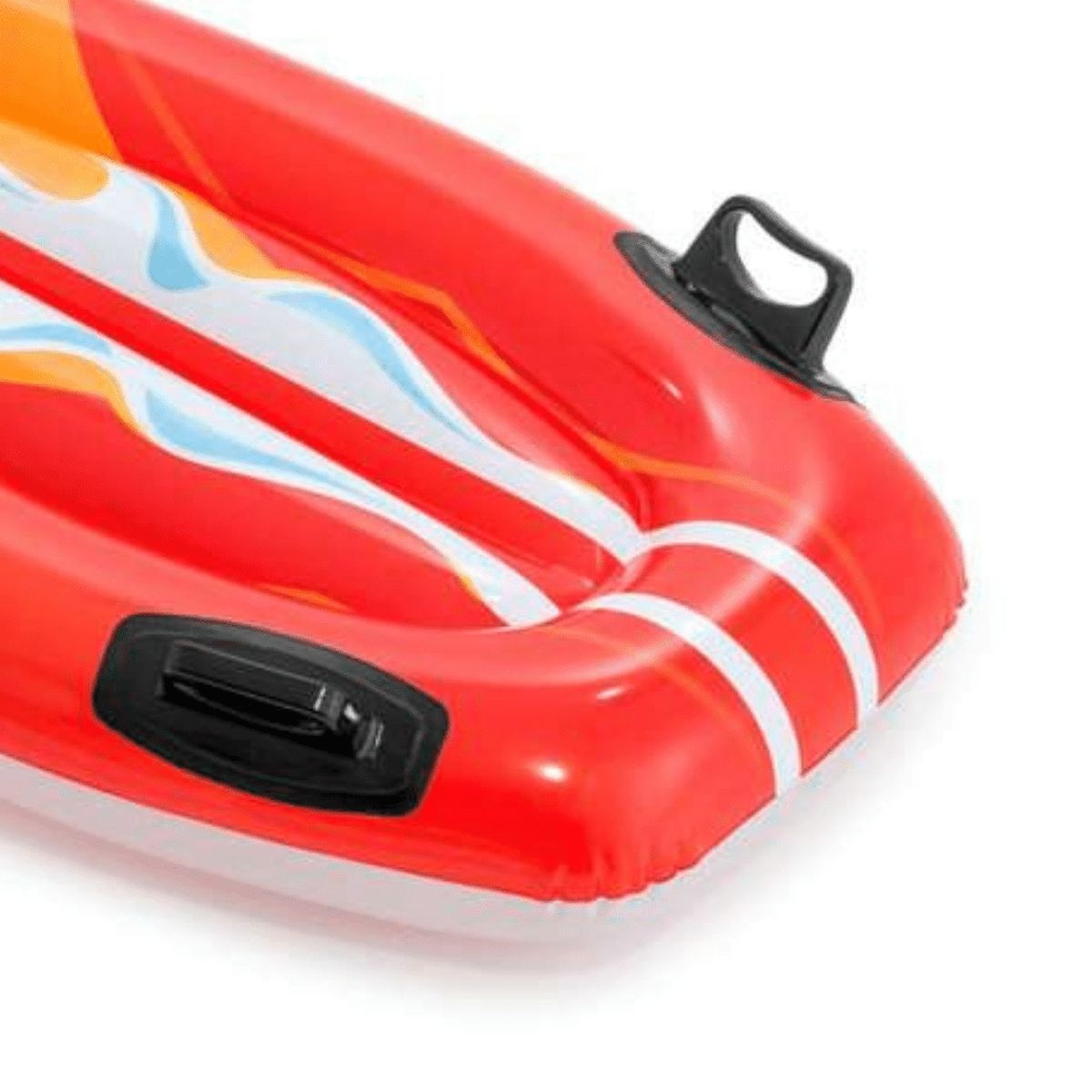 INTEX - Flotador Inflable Mat Tabla De Body 112x62 Cm Joy Riders Rojo