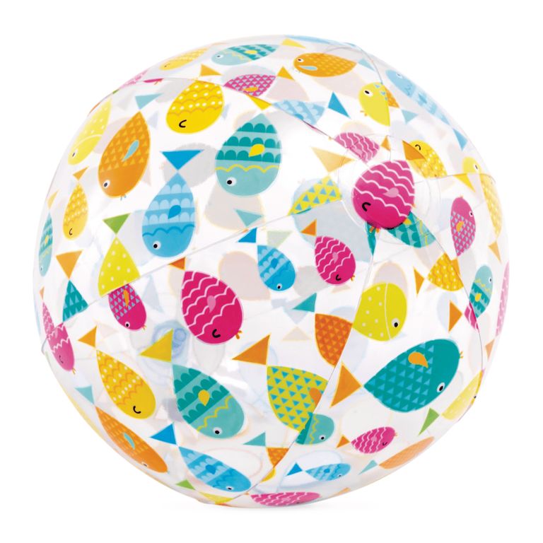 Pelota Inflable Peces de Coral 51 Cm Lively Print Ball