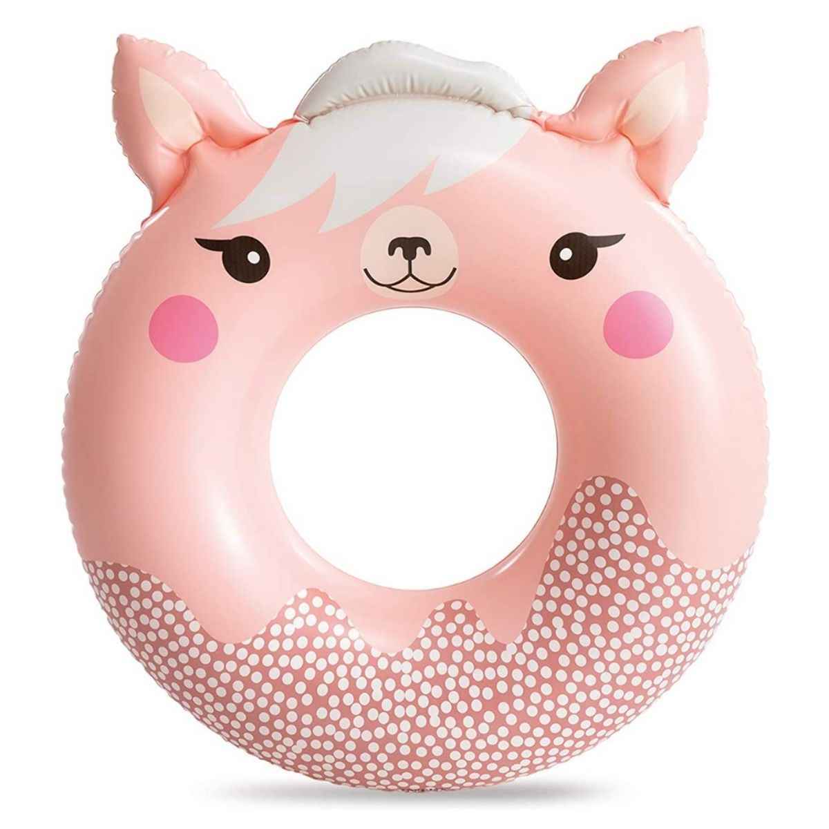 INTEX - Flotador Inflable Redondo Llama 76 Cm Cute Animal