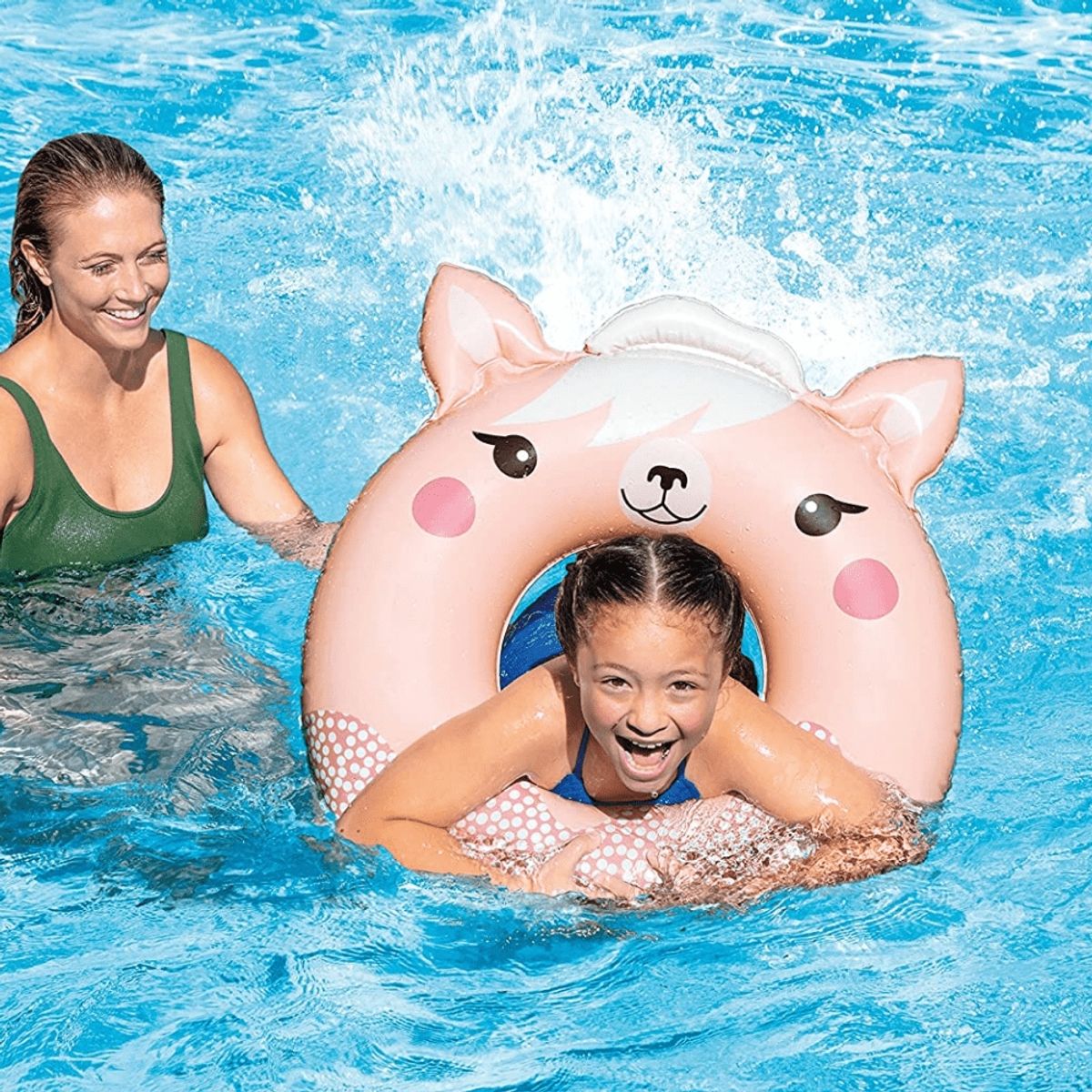 INTEX - Flotador Inflable Redondo Llama 76 Cm Cute Animal