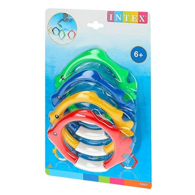 Imagen 2 del producto Juego Piscina 4 Anillos de Pez Bajo el Agua Fish Rings