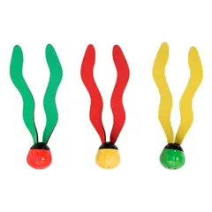INTEX - Juego Piscina 3 Pelotas con Algas Bajo el Agua Fun Balls