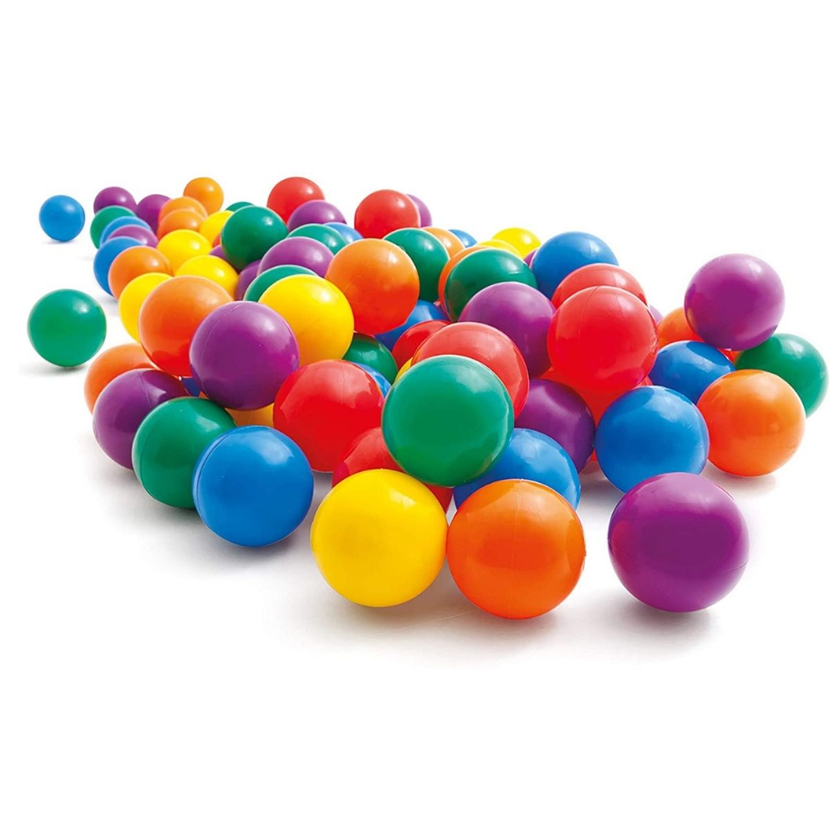 INTEX - Pelotas Entretenidas 8 cm 100 Unidades Fun Ballz