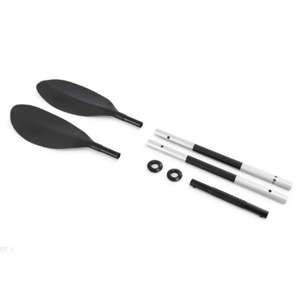 INTEX - Remos Aluminio Para Kayak Largo 218 Cm Kayak Paddle