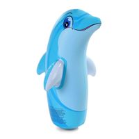 Delfín Porfiado Inflable 3-D Bop Bags