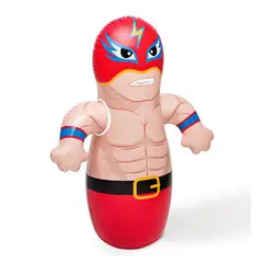INTEX - Boxeador Porfiado Inflable 3-D Bop Bags