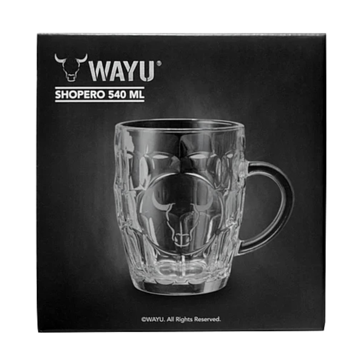 WAYU - Vaso Cervecero Schopero Vidrio Wayu 540ml WAYU