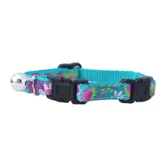 MASCAN - Collar Doble Seguridad Azul Para Gato