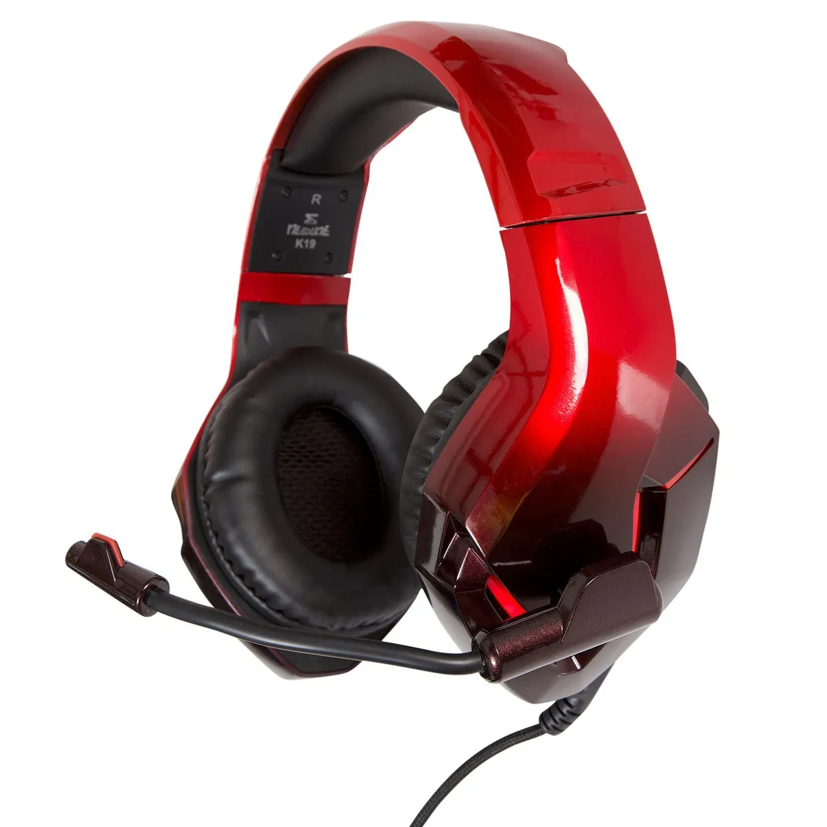 GENERICO - Audífonos gamer con Luz Red Needone K-19