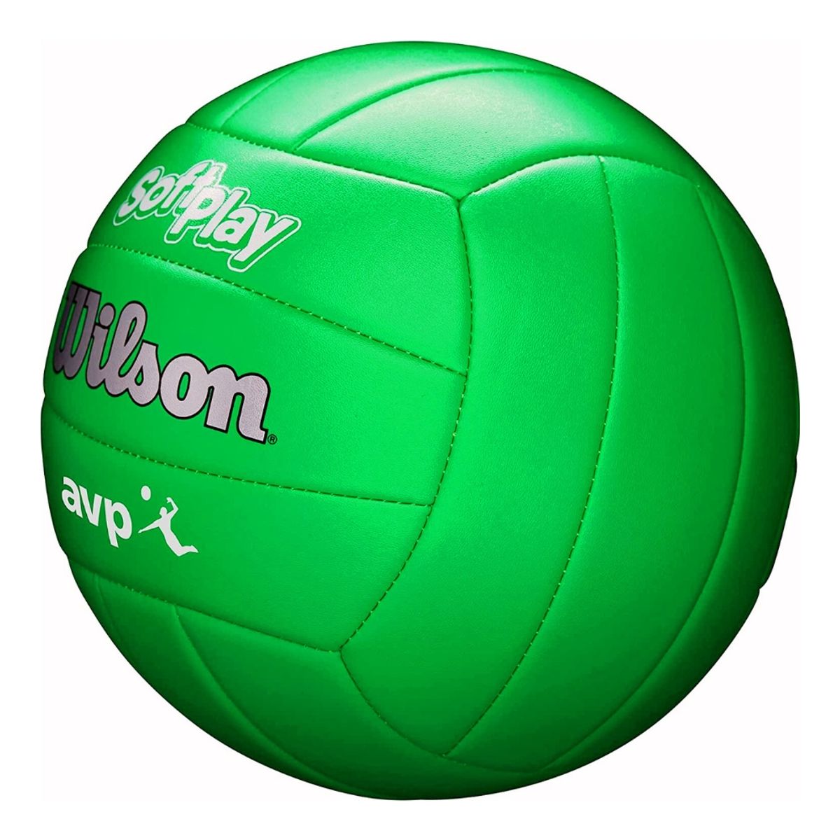 WILSON - Balón Volleyball Soft Play AVP Tamaño 5 Verde