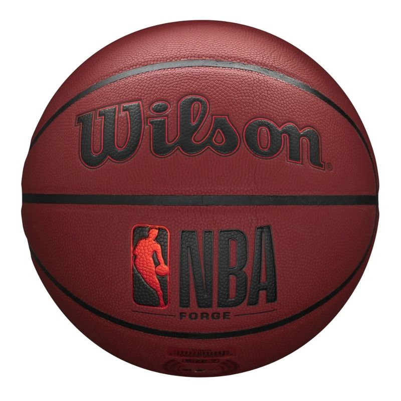 WILSON - Balón Basketball NBA Forge Tamaño 7 Crimson