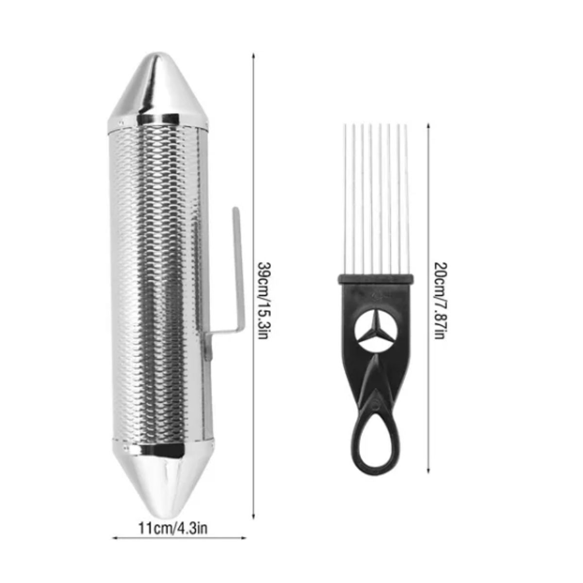 ESHOPANGIE - Guiro Charrasca Profesional Torpedo Instrumento Musical