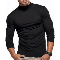 Pack 3 Camiseta Beatle Hombre Bambú Manga Larga Forro Polar Termica