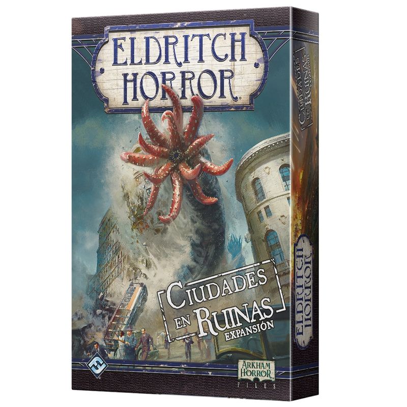 FANTASY FLIGHT GAMES - Eldritch Horror Ciudades en ruinas - Juego De Mesa - Español…
