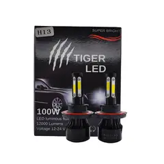 GENERICO - Kit TurboLed H13 12000lm Turboled 12V 24V Focos Led