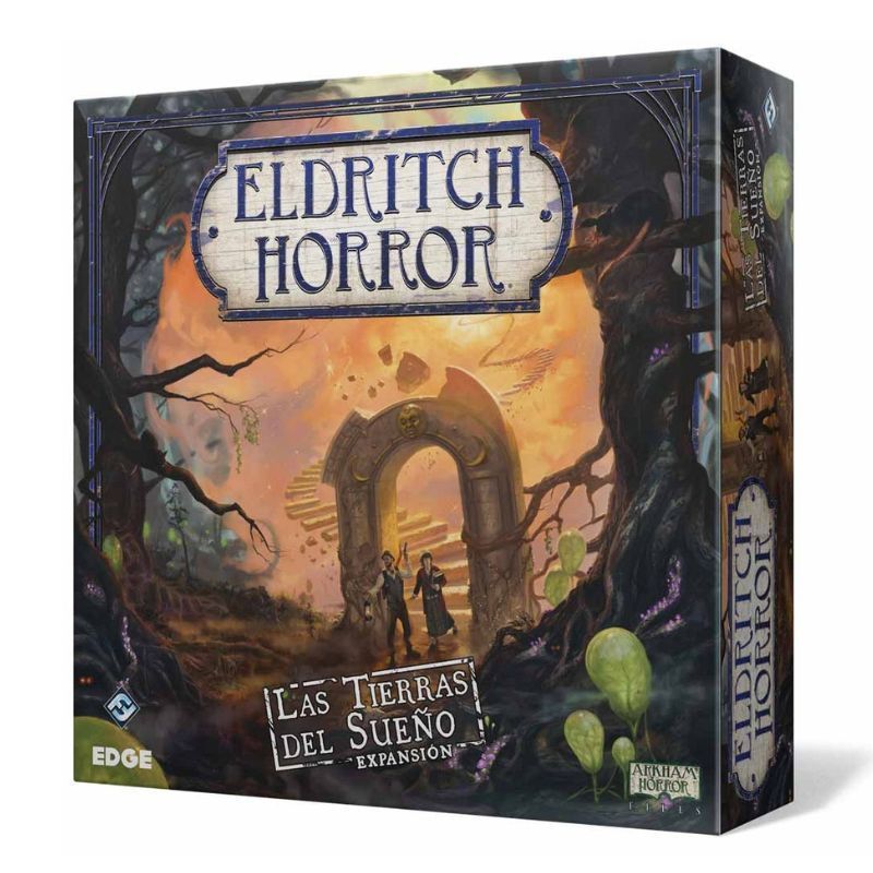 FANTASY FLIGHT GAMES - Eldritch Horror Las Tierras Del Sueño - Juego de Mesa…