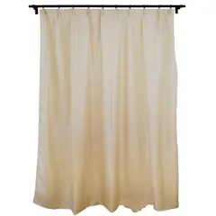 TEXFINA - Cortina Silky Pinzas 160x230 cm Beige