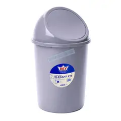 REYPLAST - Basurero Con Tapa De Cierre Automático 12L