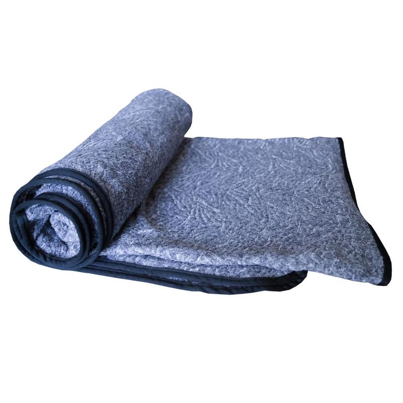 TEXFINA - Manta Micropolar 1.5 Plaza Gris
