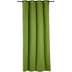TEXFINA - Cortina Blackout Ojetillos 135x230 cm Verde