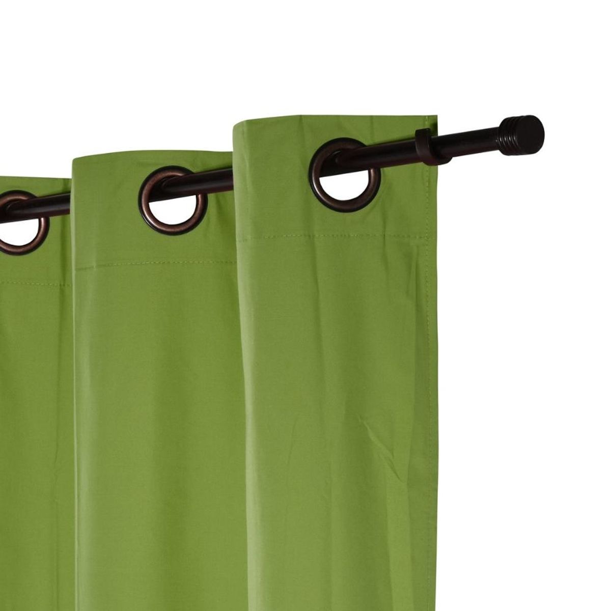 TEXFINA - Cortina Blackout Ojetillos 135x230 cm Verde