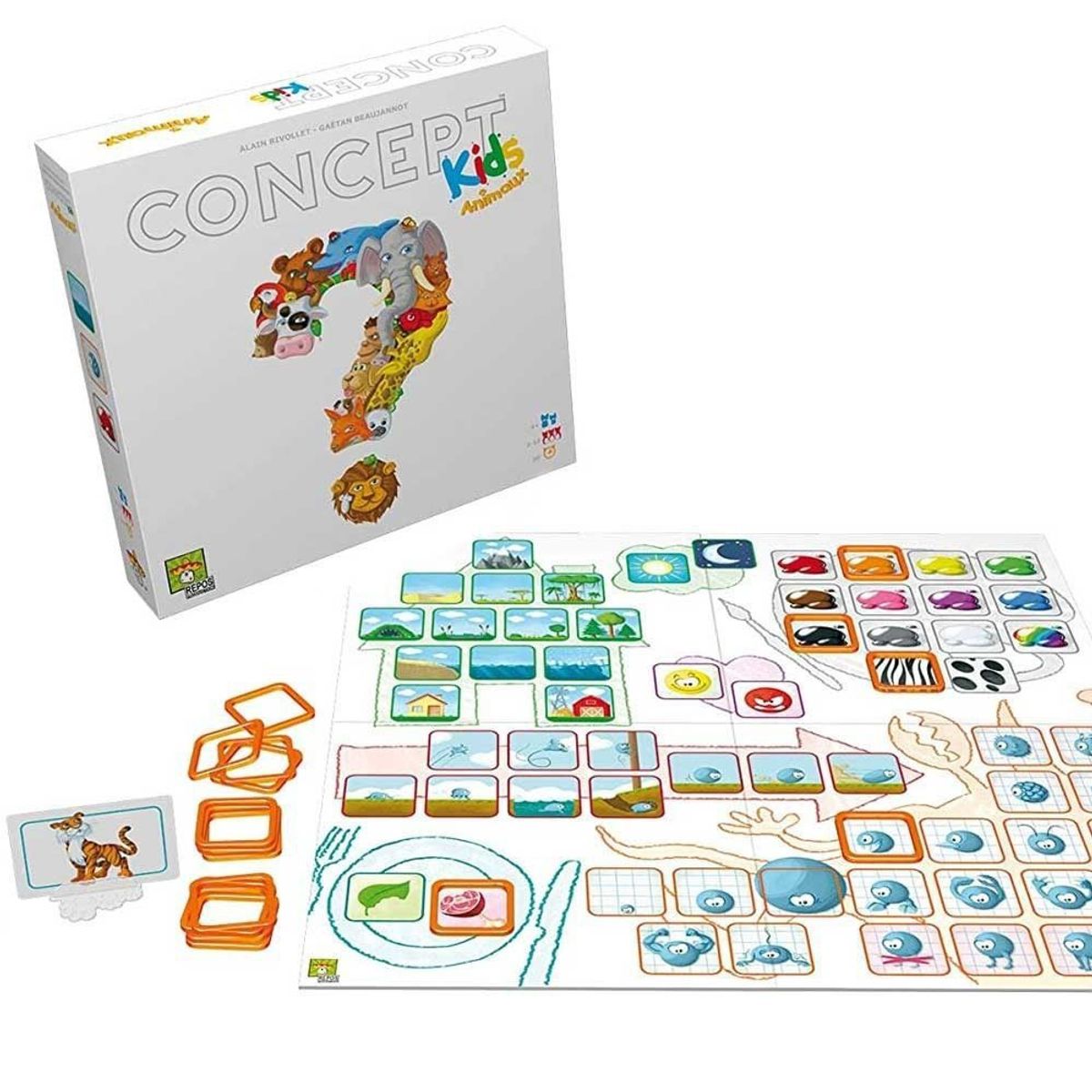 REPOS PROD - Concept Kids Animales - Juego de Mesa - Español…