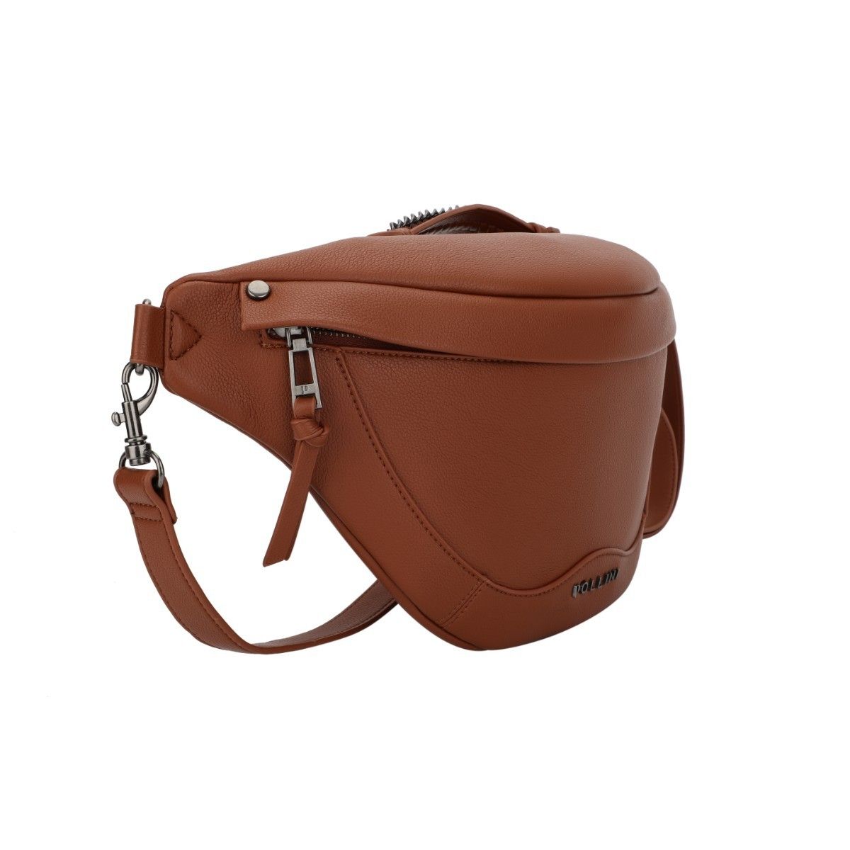 POLLINI - Banano Mujer Camel Pollini