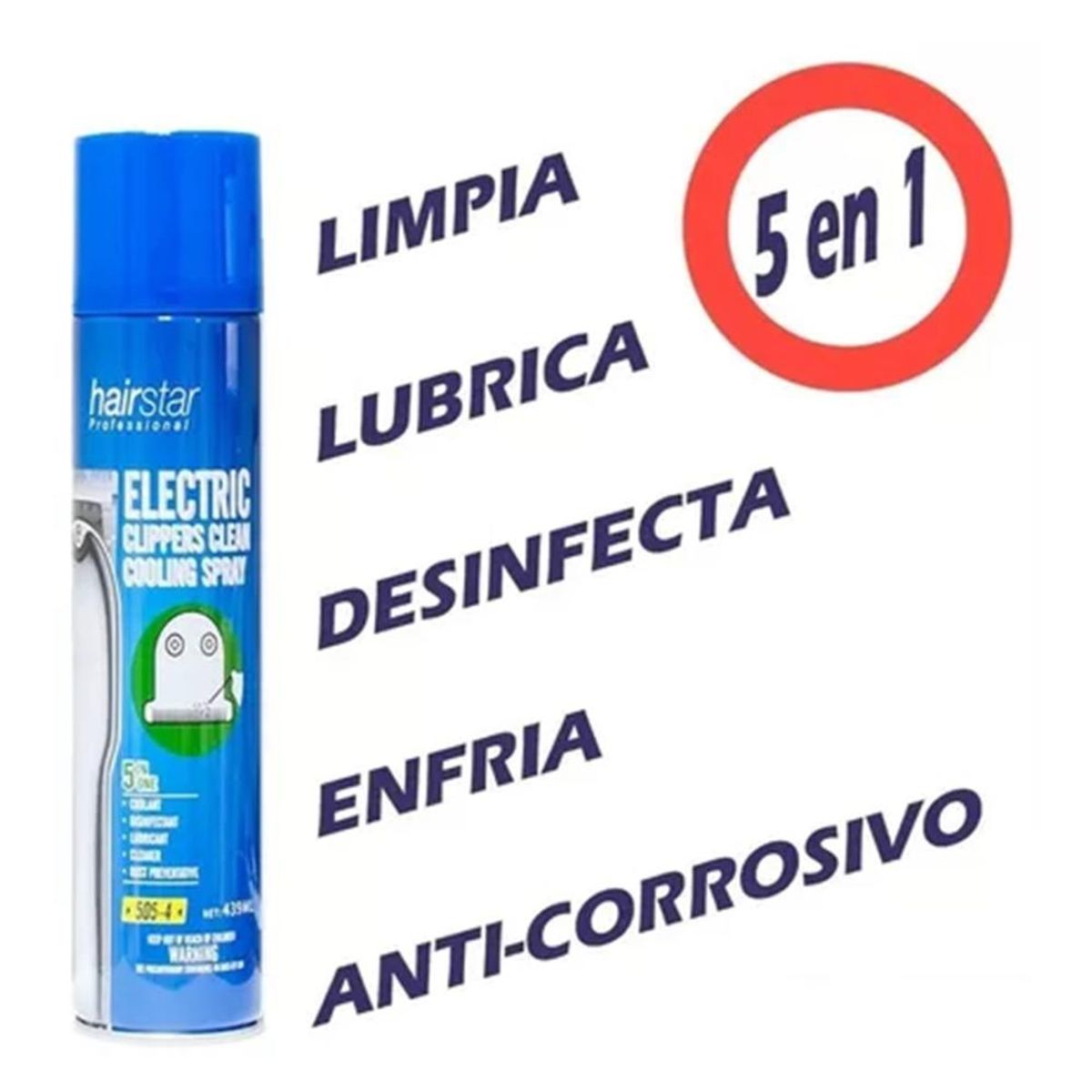GENERICO - Lubricante Enfriador Cuchilla Cool Care 5 En 1 Aerosol 439ml