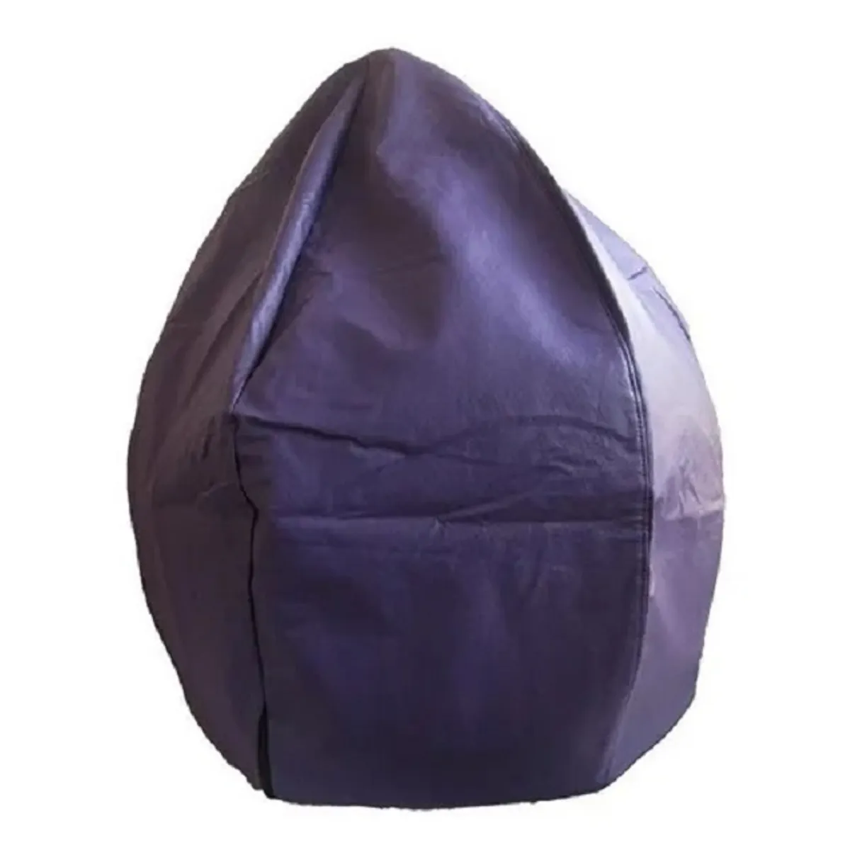 REHUCE - Puff eco cuero M - Morado