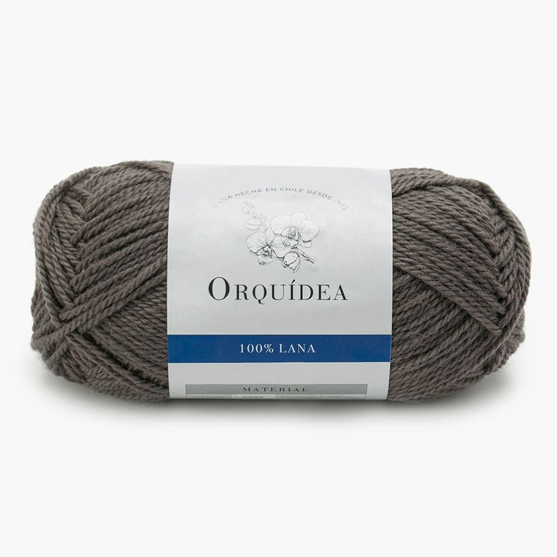 GENERICO - Lana 100% 5/3  Orquidea 100grs - Gris