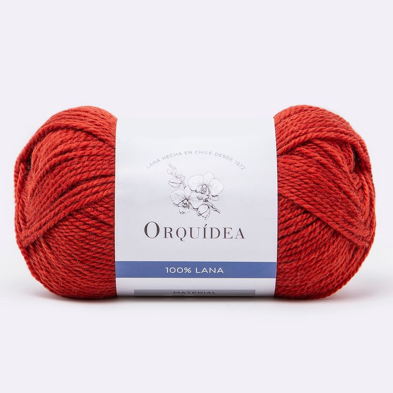 GENERICO - Lana 100% 5/3  Orquidea 100grs - Terracota