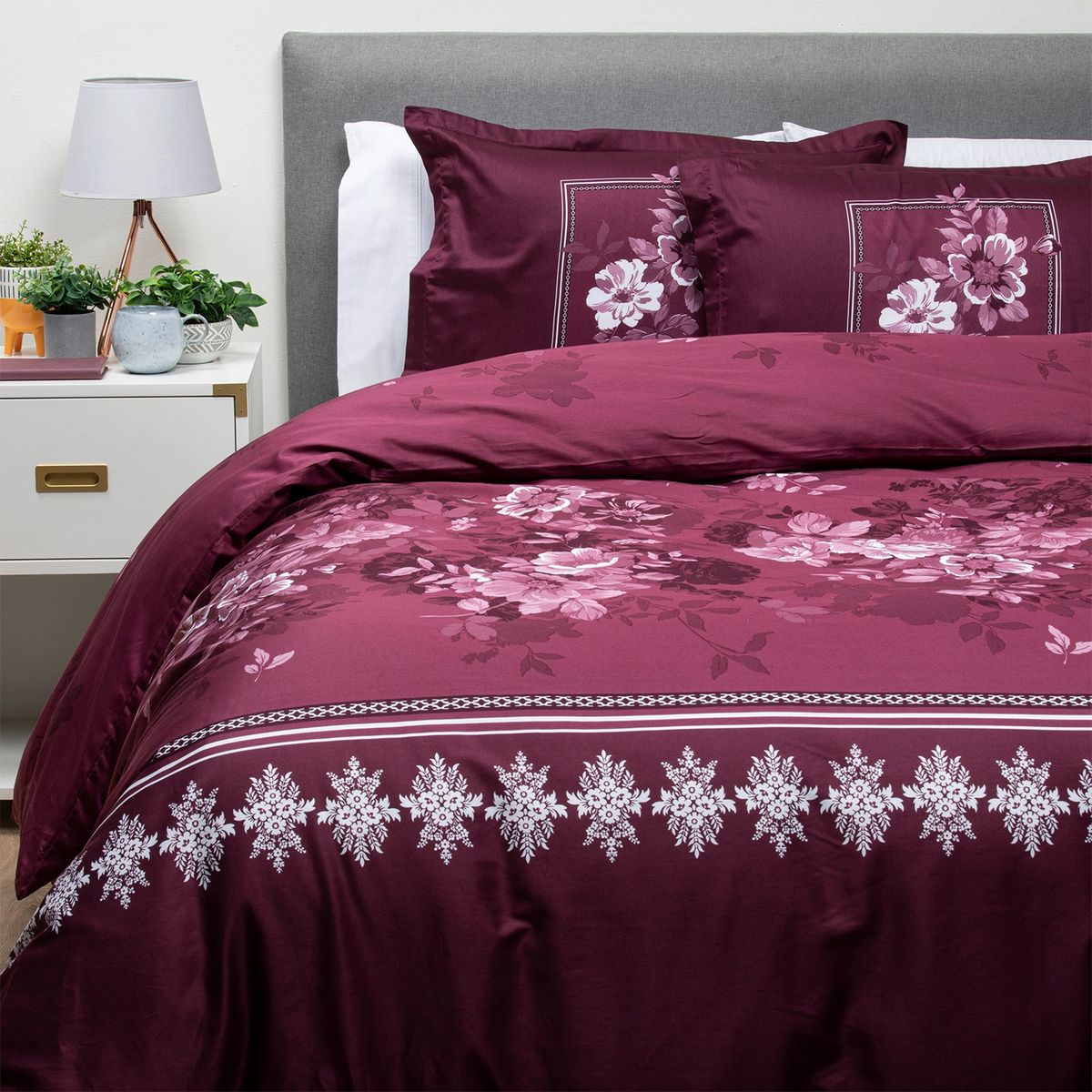 GENERICO - Funda de Plumón Catalina satén Súper King